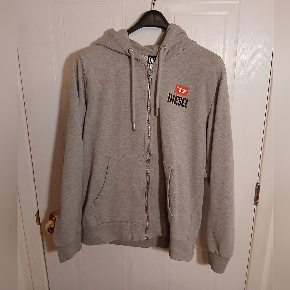 Diesel Heather Gray Hoodie